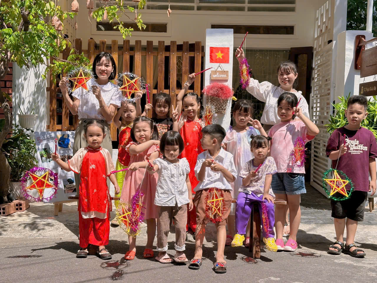 Hoạt động trồng rau 